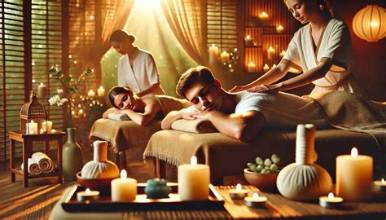 Le massage en duo : un moment de détente à deux