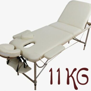 Table de Massage - Alu - seulement 11 kg, 3 zones pliante Extra Confortable