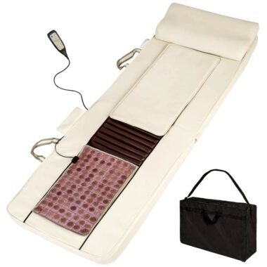 Matelas de massage shiatsu avec la pierre Jade (Transportable)