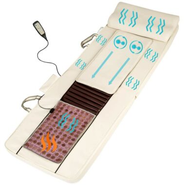 Matelas de massage shiatsu avec la pierre Jade (Transportable)