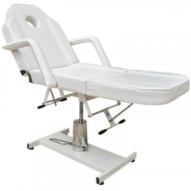 Fauteuil cosmétique et soins, hydraulique à pédale