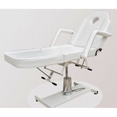 Fauteuil cosmétique et soins, hydraulique à pédale
