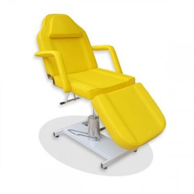 Fauteuil cosmétique et soins, hydraulique à pédale