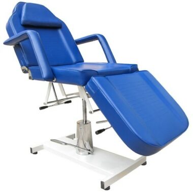 Fauteuil cosmétique et soins, hydraulique à pédale