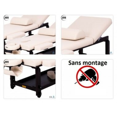 Table de massage/Spa fixe Plus Venge en Bois