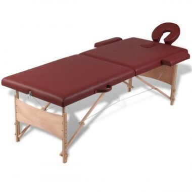 Table de massage Transportable en bois Vente Flash valable 48H