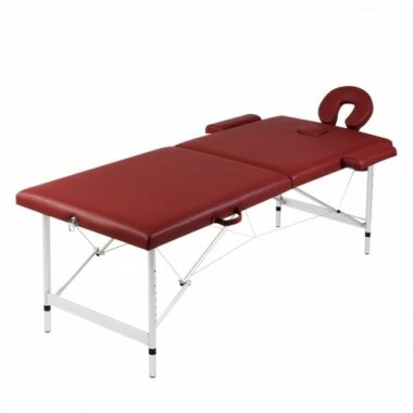 Table de massage pliante 2 zones cadre Aluminium