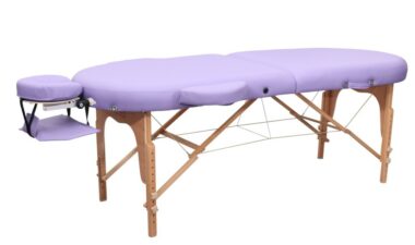Table de Massage Reiki pliante bois Zen Ovale