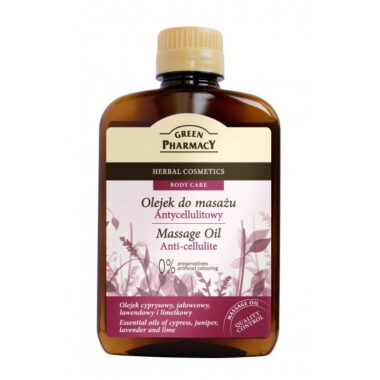 PHARMACIE VERTE Huile de massage anti-cellulite Flacon de 200 ml