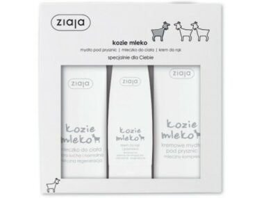 SET CRÈME AU LAIT DE CHEVRE MARQUE ZIAJA