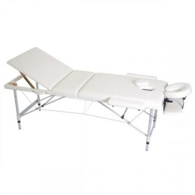 Table esthéticienne pliante 3 zones de Luxe (Aluminium) avec Accessoires en plus