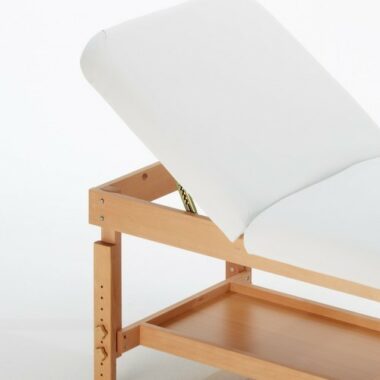 Table de massage Fixe réglable en hauteur avec dossier relevable