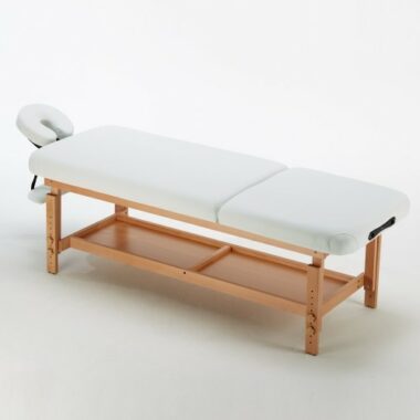 Table de massage Fixe réglable en hauteur avec dossier relevable