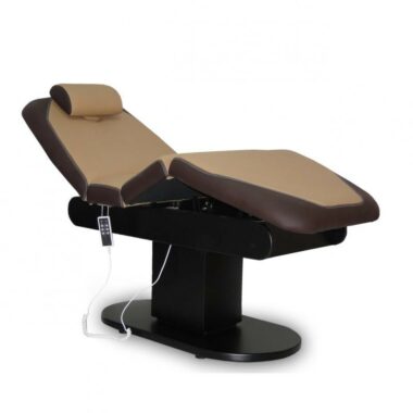 Table de massage Premium Luxe Électrique Chocolat et Caramel