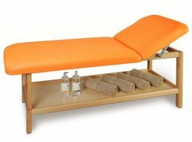HERA - Lit cosmétique fixe/Massage/Spa en bois