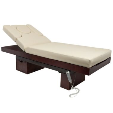 SPA COSMÉTIQUE LIT AZZURRO BOIS A314S BRILLANT BRUN AVEC TELECOMMANDE ET LED