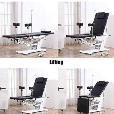 WANGXN Couchette de Soins électrique Professional avec Repose-tête et Repose-Pieds Table de Massage – Image 7