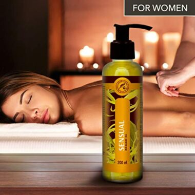 Huile de Massage Sensuelle 200ml - 100% Pur & Naturel - Ylang Ylang & Jojoba - Huile Massage Sexuel au Parfum Merveilleux - Aphrodisiaque - Cosmétiques Naturels – Image 4