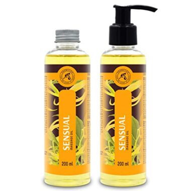 Huile de Massage Sensuelle 200ml - 100% Pur & Naturel - Ylang Ylang & Jojoba - Huile Massage Sexuel au Parfum Merveilleux - Aphrodisiaque - Cosmétiques Naturels – Image 6