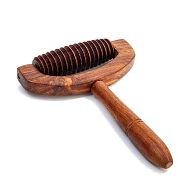 Masseur en bois fait à la main - Soulage les muscles des bras et des jambes fatigués.