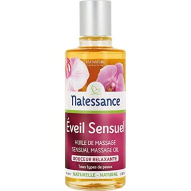 NATESSANCE Huile de Massage Éveil Sensuel