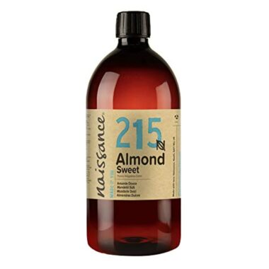 Naissance Huile d’Amande Douce (n° 215) – 1 litre – 100% naturelle, végan, sans OGM – inodore, parfaite pour les massages, les cheveux et la peau