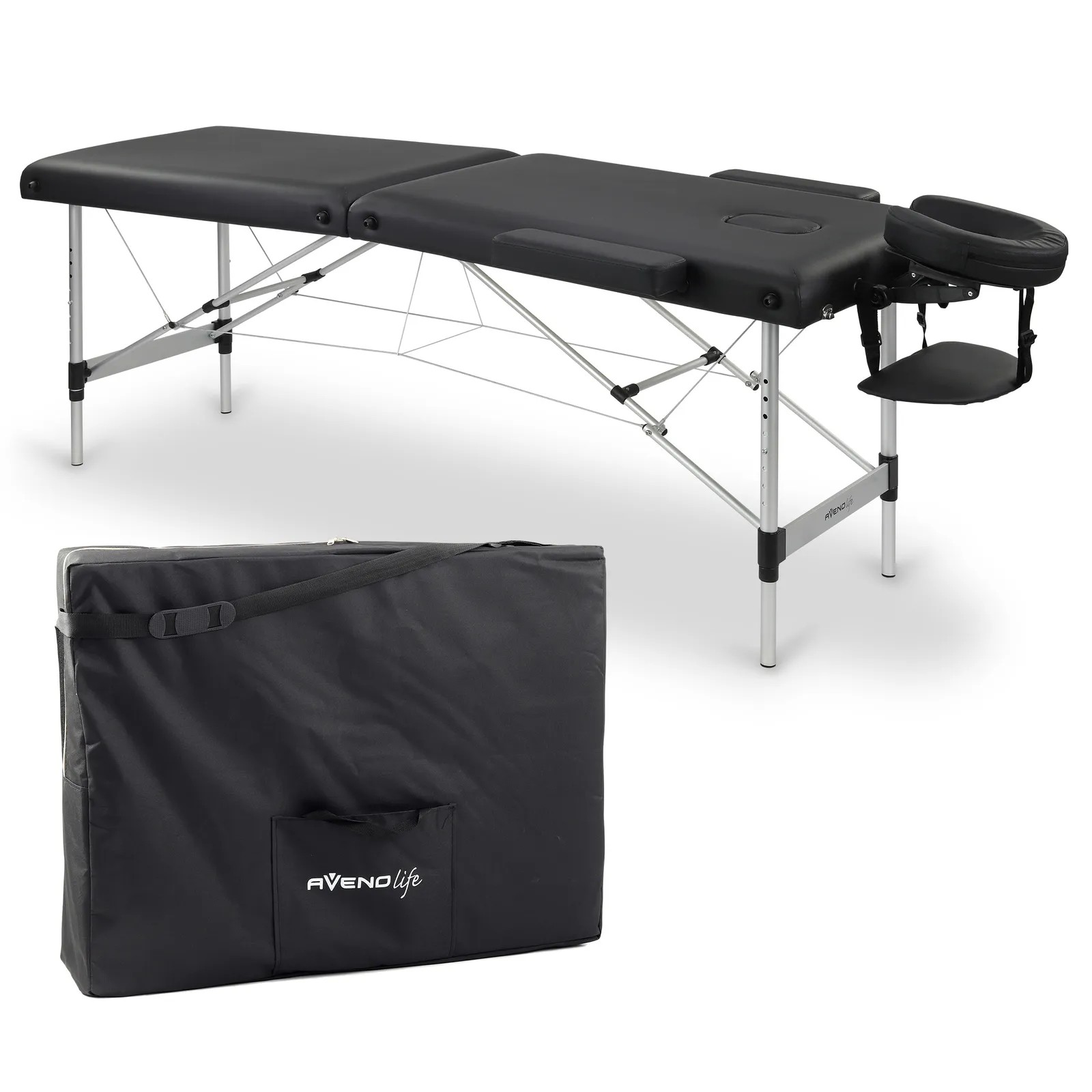 Table de massage aluminium Nadia